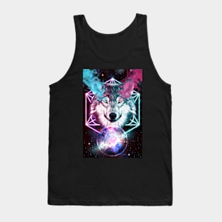 Cosmic wolf Tank Top